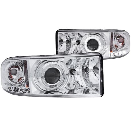 Anzo Projector Clear Headlights 94-01 DODGE RAM No SPORT PACKAGE